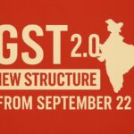 GST 2.0: अब केवल 5%, 18% और 40% स्लैब – 22 सितंबर से लागू होगा नया ढांचा